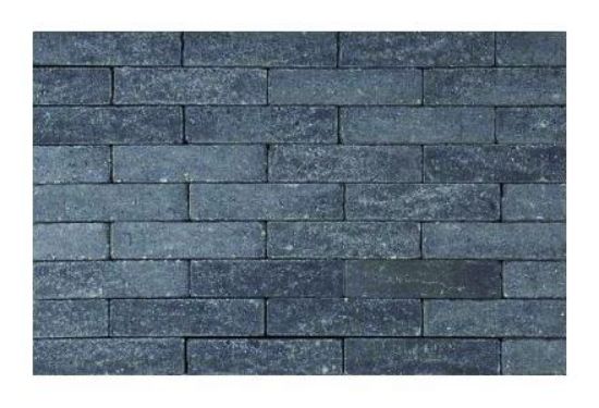 Image de Getrommeld Betonklinker 20x5x6 cm Zwart