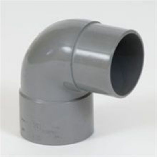 Image de PVC bocht D.125 - 90° - M/S
