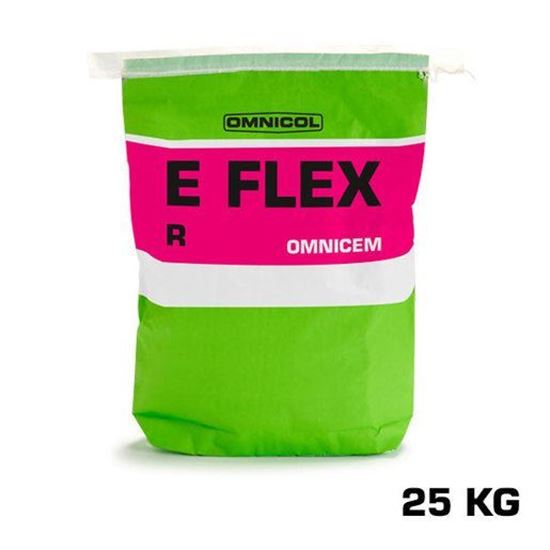 Image de Omnicol Omnicem E-Flex R Poedertegellijm Grijs 25 kg