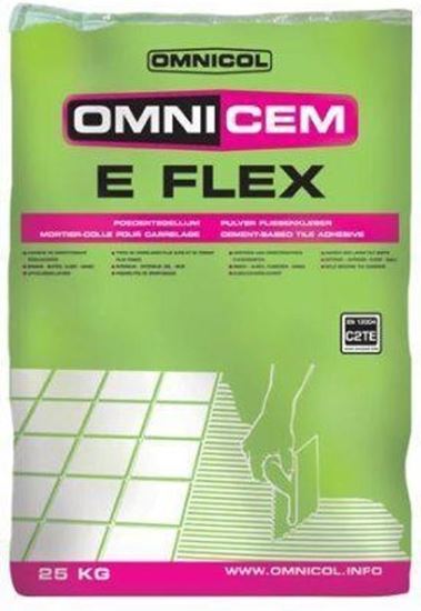 Image de Omnicem E Poedertegellijm 25 KG Grijs Flex