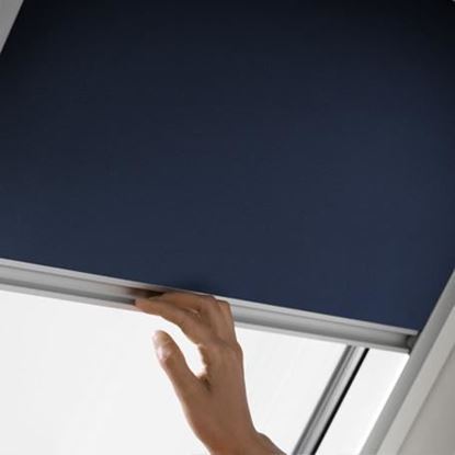 Picture of velux blackout blind DKL  CK04 1100 navy blue