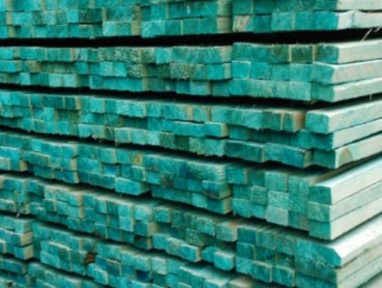 Afbeeldingen van Panlat sarking gedrenkt 30x50mm lengte 4,50m 6st