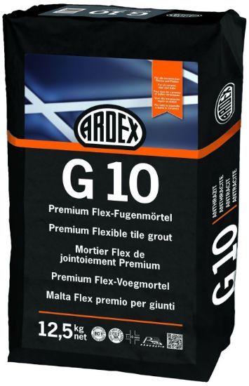 Image de Ardex G10 Flex voegmortel anthraciet  12,5 kg