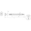 Image de Hapax constructieschroef torx flenskop 6x100 ZN