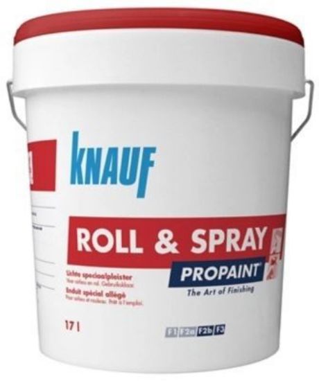 Image de Knauf pâte à mastic - Propaint Roll & Spray 17 l