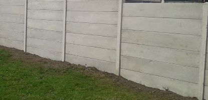 Image de Clôture béton 200x40 3.2 épaisseur