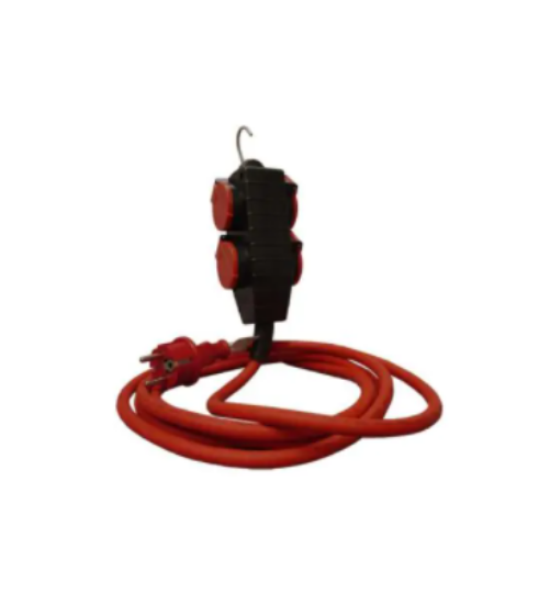 Picture of Eloy Stopcontact + Schak. Powerstrip IP44  3G2.5 5M   230V/4x16A