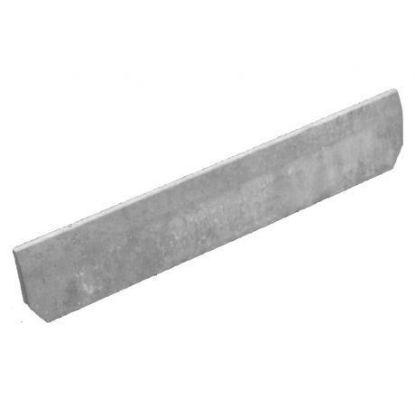 Image de Boordsteen Beton fijne bovenzijde 100x20x1-3 cm