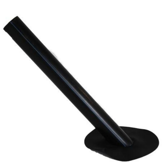 Afbeeldingen van EPDM Tapbuis DIA. 75 MM Schuin 45°