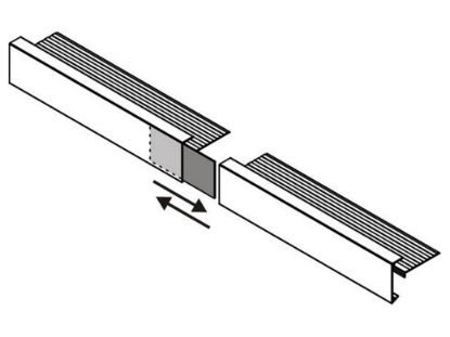 Picture of EAVE EPDM / RHEPANOL CONNECTION PIECE BASIC PROFILE