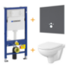 Image de Toiletset met Wedi I-board + toiletbril softclose en UP100 inbouwreservoir