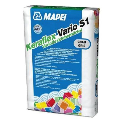 Image de Mapei Keraflex Vario S1 tegellijm grijs 25kg