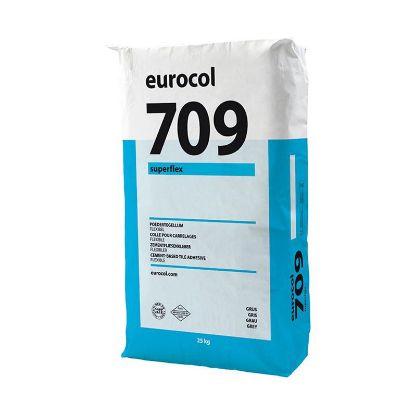 Image de Eurocol 709 superflex grijs 25 kg