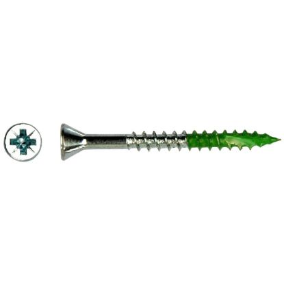 Image de MDF Schroef PFS-M VZK Kruis 4 x 45 Groen 500st/doos