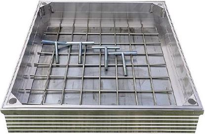 Picture of Alu Clinker Cover Basic Line - 30x30x8CM