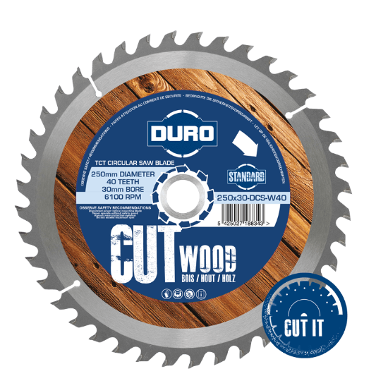 Image de DURO Cirkelszaag voor Hout 165x20-DCS-W40-A 40T