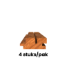 Image de Thermowood Godo Frake 1550x70x34 mm