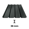 Afbeeldingen van Dakplaat Antraciet GS40 br. 1.05 m x le. 4m