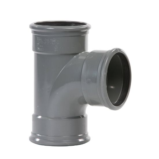 PVC T-stuk Ø250 90° 3M