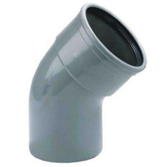 PVC BOCHT Ø315 45° M/M