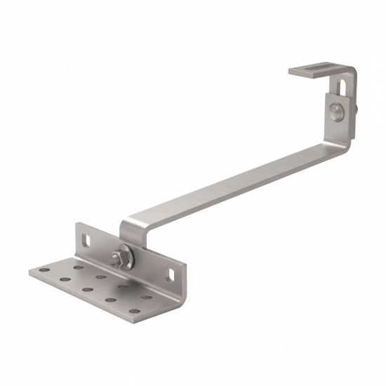 Image de Zonnepaneel Dakpanhaak 2x Verstelbaar 140x55x5 A2 Inox