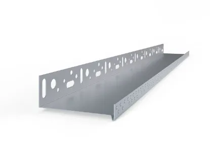 Image de Crepi aluminium sokkelprofiel 10 cm 2.50 m