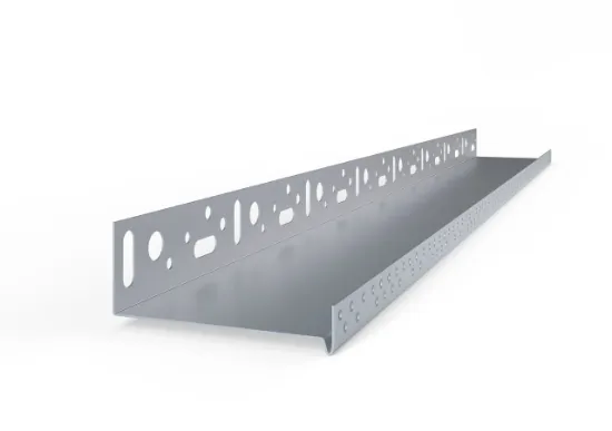 Image de Crepi aluminium sokkelprofiel 10 cm 2.50 m